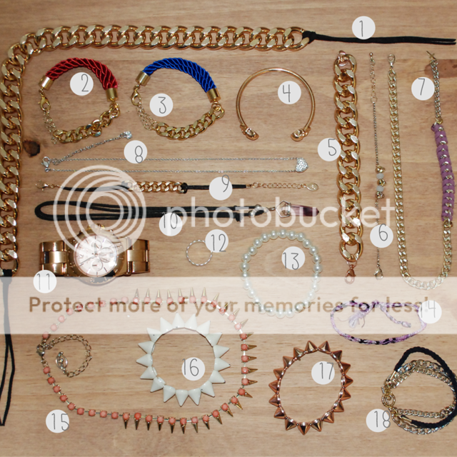 Jewellery Collection Favourites | abbzzw style blog
