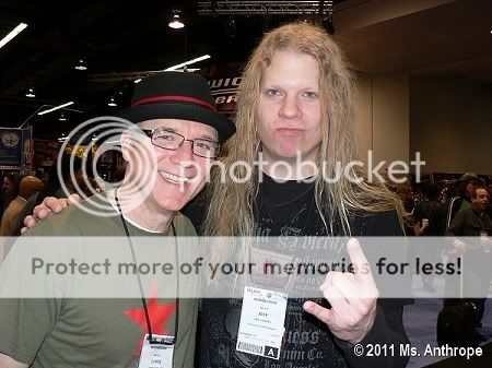 Chris Poland & Jeff Loomis, NAMM 2011 Chris Poland & Jeff Loomis, NAMM 2011