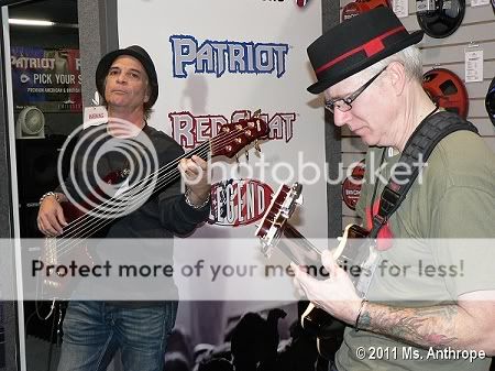 Rob Pagliari & Chris Poland, NAMM 2011 (2) Rob Pagliari & Chris Poland, NAMM 2011 (2)