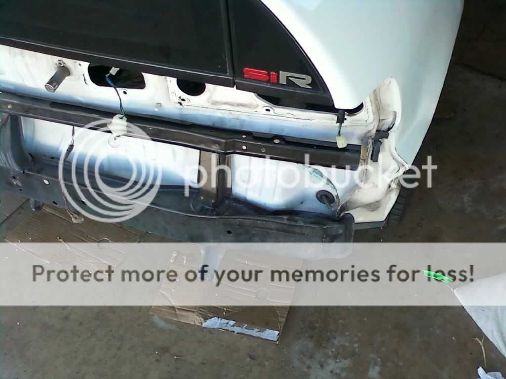 Rear Bumper Repair Honda CRX Forum